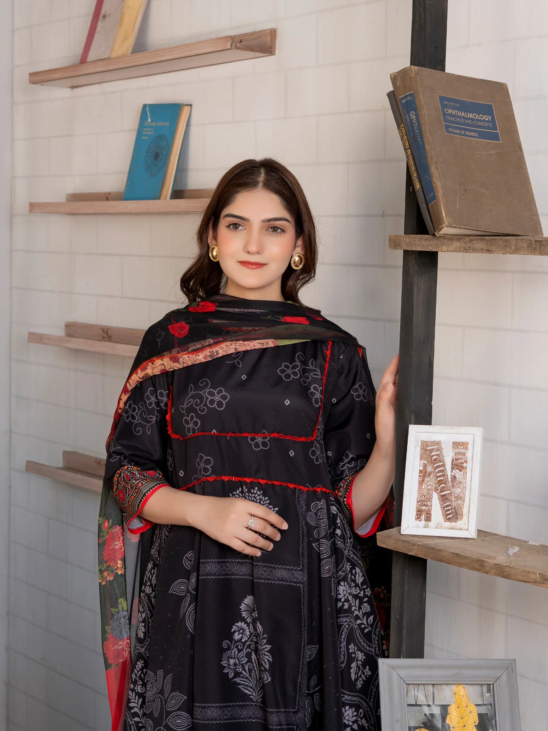 Surkh Bahar Printed 2 Pc