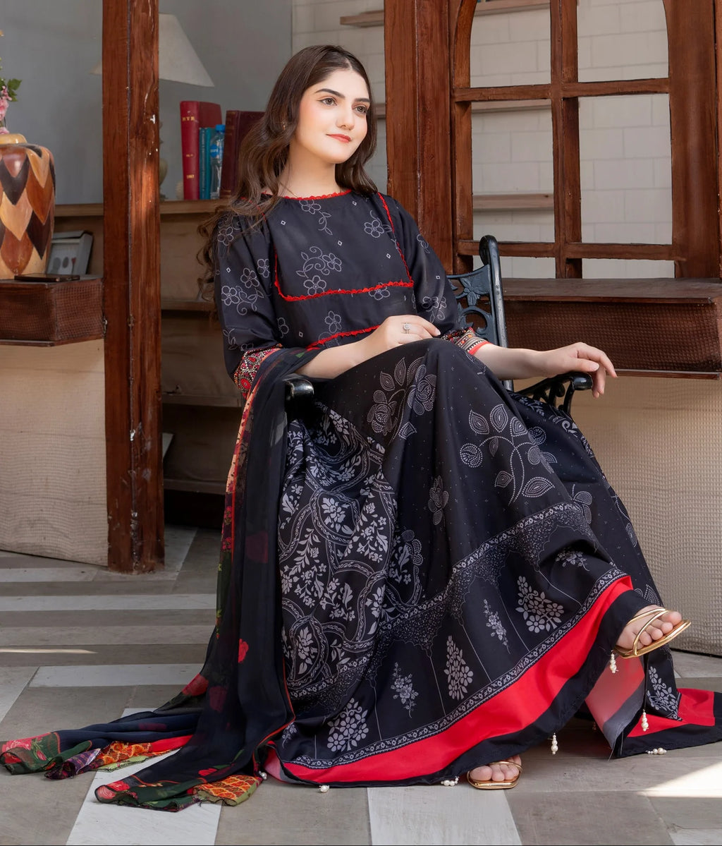 Surkh Bahar Printed 2 Pc
